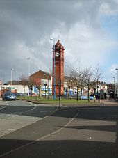 West Bromwich Clock Tower - Geograph - 369612.jpg