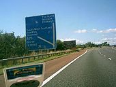 A74(M) J22 sign in Scotland. - Coppermine - 3519.JPG