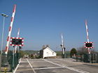 The new level crossing at Low Row - Geograph - 1337320.jpg