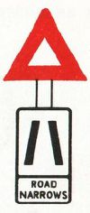 1959 Highway Code - Road narrows.jpg