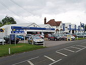 Car showroom between Chesham and Berkhamsted - Geograph - 186626.jpg