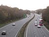 A46 through Thickthorn Wood - Geograph - 1597846.jpg