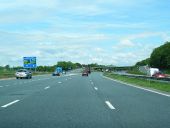 M6 northbound at Junction 36 - Geograph - 3504161.jpg