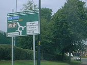 A49 Warrington Road, Marus Bridge Roundabout, Wigan - Coppermine - 3847.jpg