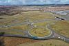 M8 A8 Chaplehall Junction - inner roundabouts - aerial from SW.jpg