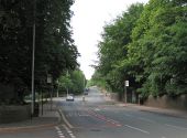 Manchester Road north out of Cheadle - Geograph - 1901051.jpg