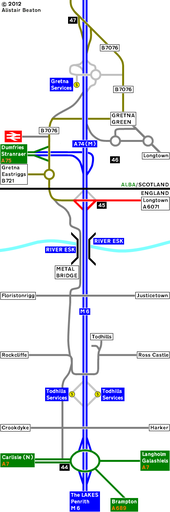 2010 Strip Map of the A74 I - Coppermine - 2515.JPG