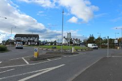 Crossways Roundabout, Gretna - Geograph - 5150811.jpg