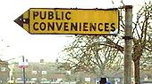 Public Conveniences Sign, Wye, Kent - Coppermine - 614.JPG