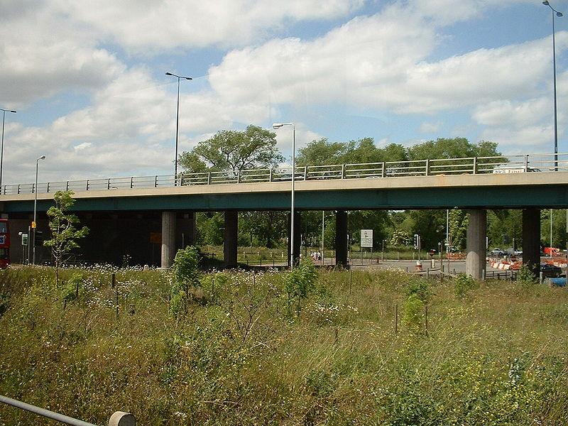 File:A12 Hackney Wick to M11 Link (Temple Mills), looking north - Coppermine - 2383.JPG