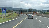 Approaching the new end of the M1 - Coppermine - 3603.JPG