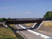 20180714-0831 - A555 looking west at railway bridge - 53.368261 2.101115W.jpg