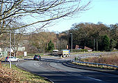 B4176 at Smestow Bridge, Wombourne, Staffordshire - Geograph - 678306.jpg