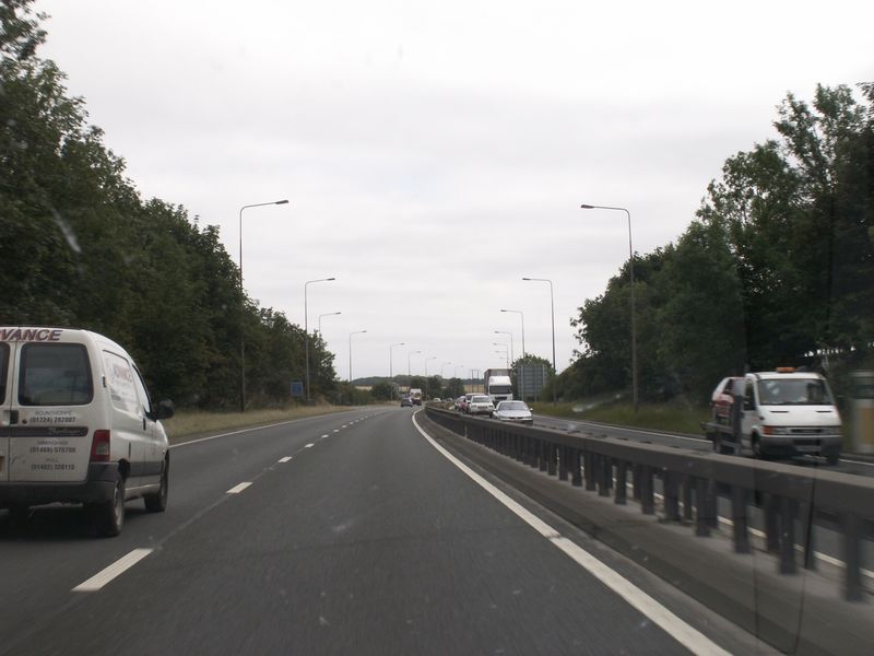 File:A63 towards Hull.jpg