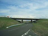 M6 bridge over B6261 - Geograph - 782906.jpg