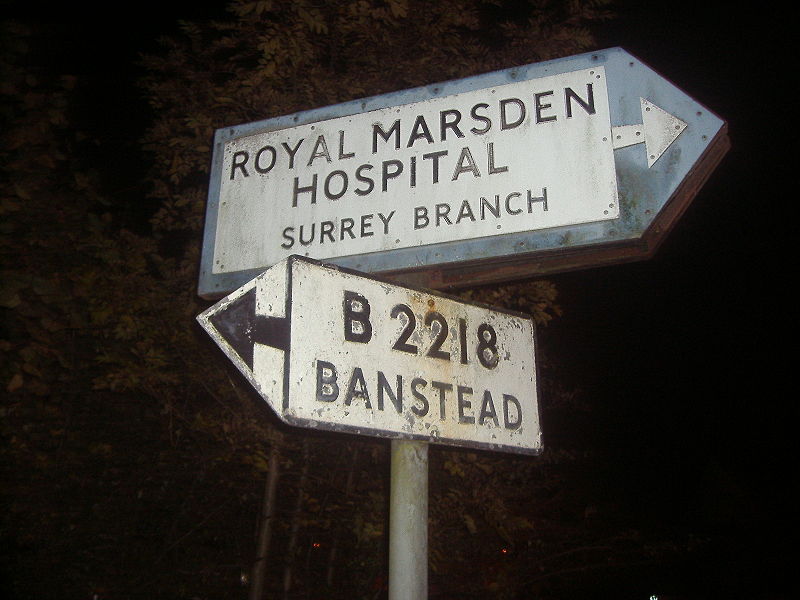 File:Pair of signs with third behind, Belmont, Surrey - Coppermine - 23325.JPG