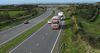 Straight off the boat - Irish lorries east bound on the A55 - Geograph - 1013646.jpg