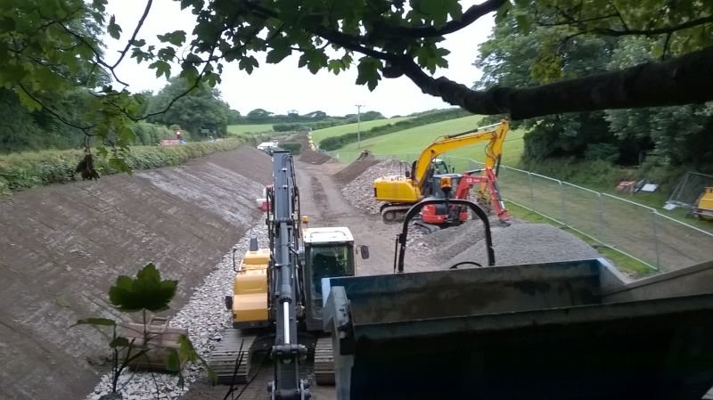 File:A394 Sithney Common Hill Retaining Wall Repairs 3.jpg