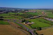 A737 Dalry Bypass - Hillend aerial looking north.jpg