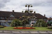 Roundabout at Cuckoo Corner - Geograph - 494247.jpg