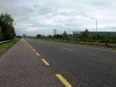 N19 from Shannon Airport, looking to the N18 roundabout - Geograph - 2545110.jpg