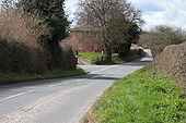 The B4349 at Kingstone - Geograph - 149275.jpg