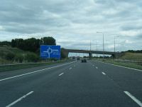 M180 nears Tudworth Road overbridge (C) Colin Pyle - Geograph - 3682431.jpg