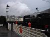 Steam Train passing Level Crossing (C) PAUL FARMER - Geograph - 1241167.jpg