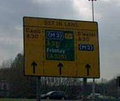 A30 - The Meadows Roundabout - Camberley - Coppermine - 13536.jpg