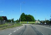 Roundabout on A1, Buckden - Geograph - 2391830.jpg