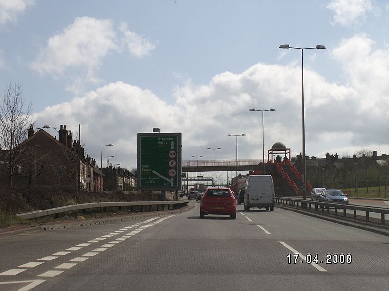 File:A50 Stoke tunnel exit.jpg