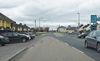Approaching the crossroads at the centre of Cullaville - Geograph - 2362299.jpg