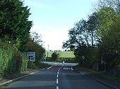 Junction with the A40 - Geograph - 1556200.jpg