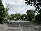 A4115 Near Templeton Crossroads - Geograph - 1413345.jpg