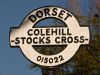 Furzehill- detail of Stocks Cross finger-post - Geograph - 1741416.jpg