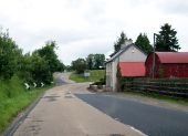The A509 (Derrylin Road) just south of the junction with Stragowna Road - Geograph - 2686830.jpg