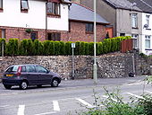 A4054 , Merthyr Tudful - speed camera parking bay - Coppermine - 12496.jpg