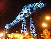 Middlesbrough Transporter Bridge (night) - Feb 2008 - Coppermine - 17041.jpg