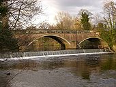 Weir at Otterspool - Geograph - 730685.jpg