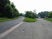 View along the B2060 road to Temple Ewell - Geograph - 814760.jpg
