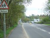 A3126 heading east, Tiverton (C) JThomas - Geograph - 3460621.jpg