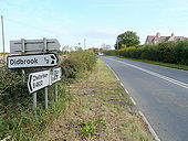 B4632 at the Didbrook turn - Geograph - 1547633.jpg