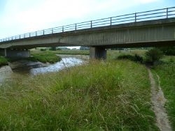 The A283 bridge over the Adur seen from... (C) Shazz - Geograph - 2476216.jpg