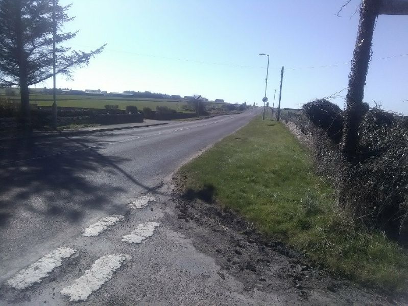 File:The A836 in Castletown.jpg