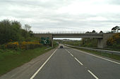 The new railway bridge at Indian Queens - Geograph - 169923.jpg