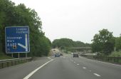 A1(M) southbound - junction 7 - Geograph - 2444110.jpg