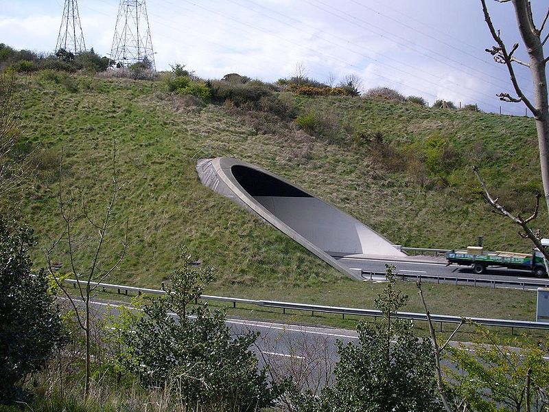 File:A27 Southwick Hill Tunnel, eastbound eastern portal. - Coppermine - 17752.JPG