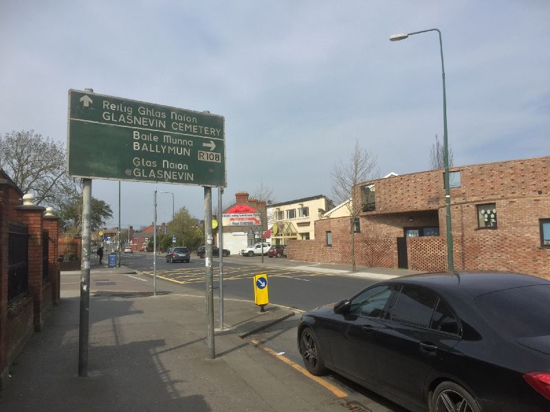 File:Finglas Road old direction sign.jpg