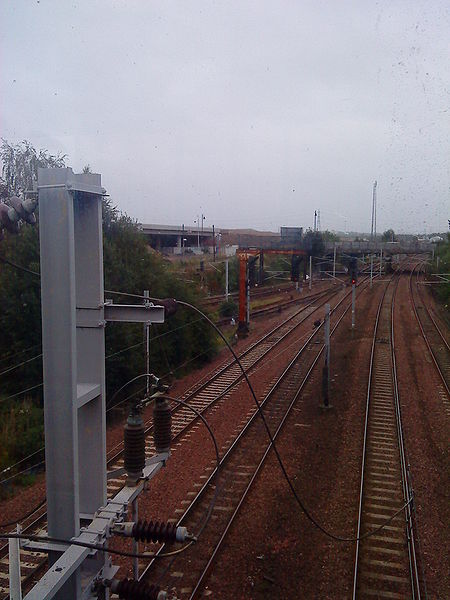 File:M74 Construction at A749 Farmeloan Rd, Rutherglen - Coppermine - 23230.JPG