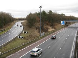 Heading for Manchester Airport - Geograph - 1134146.jpg